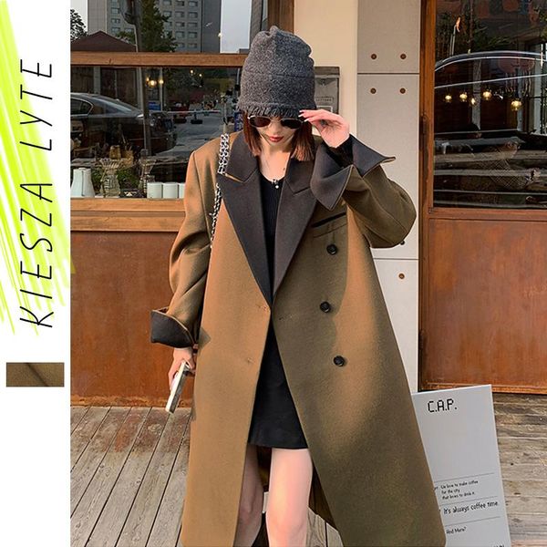 fur woolen coats new arrival for winter 2022 loose warm long patchwork thick classic long jackets ladies outwear, Black
fur woolen coats new arrival for winter 2022 loose warm long patchwork thick classic long jackets ladies outwear, Black