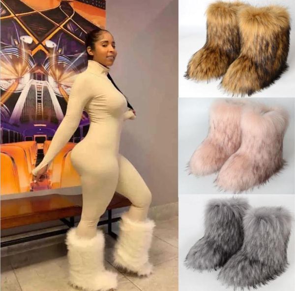2022 women warm fur boots woman winter plush faux fur snow boots ladies furry outdoor slip on shoes female cozy fuzzy cotton b2169250, Black
2022 women warm fur boots woman winter plush faux fur snow boots ladies furry outdoor slip on shoes female cozy fuzzy cotton b2169250, Black