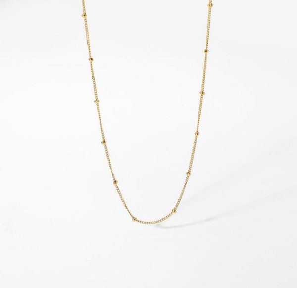 pendant necklaces tarnish waterproof stainless steel thin bead chain necklace for women minimalist trendy stacking choker2997821, Silver
pendant necklaces tarnish waterproof stainless steel thin bead chain necklace for women minimalist trendy stacking choker2997821, Silver