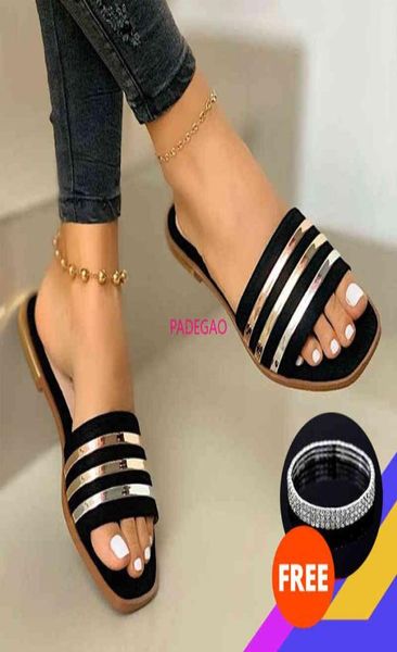europe fashion slippers for women summer slip on pu ladies flat shoes casual woman striped sandals female comfort slides 2020 x0523740813, Black
europe fashion slippers for women summer slip on pu ladies flat shoes casual woman striped sandals female comfort slides 2020 x0523740813, Black
