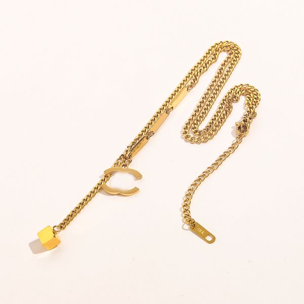 18k gold plated brand designer letter pendant necklaces never fading classic crystal rhinestone stainless steel choker necklace chain jewelr, Silver
18k gold plated brand designer letter pendant necklaces never fading classic crystal rhinestone stainless steel choker necklace chain jewelr, Silver