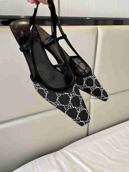 2022 women's slingback sandals pump aria slingback shoes are presented in black mesh with crystals sparkling motif back buckle closure
2022 women's slingback sandals pump aria slingback shoes are presented in black mesh with crystals sparkling motif back buckle closure