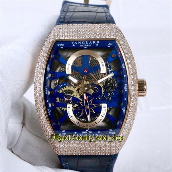 luxry new saratoge vanguard s6 yachting v45 s6 yacht blue skeleton dial miyota automatic mens watch rose gold diamond case leather271e, Slivery;brown
luxry new saratoge vanguard s6 yachting v45 s6 yacht blue skeleton dial miyota automatic mens watch rose gold diamond case leather271e, Slivery;brown