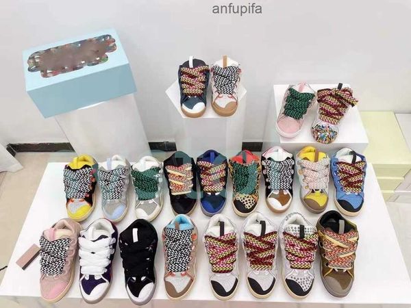 lanvins new womens luxury designer outdoor shoes curb bumpr bur house men women fashion catwalk stitching color low loafers breathable sneak, Black
lanvins new womens luxury designer outdoor shoes curb bumpr bur house men women fashion catwalk stitching color low loafers breathable sneak, Black