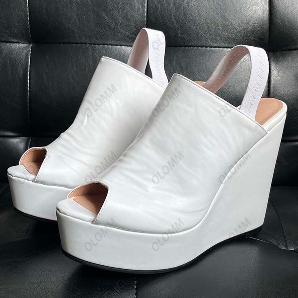 olomm 2023handwork women summer platform mules sandals comfort wedges heels peep toe classics black boutique shoes us plus size 5-20
olomm 2023handwork women summer platform mules sandals comfort wedges heels peep toe classics black boutique shoes us plus size 5-20