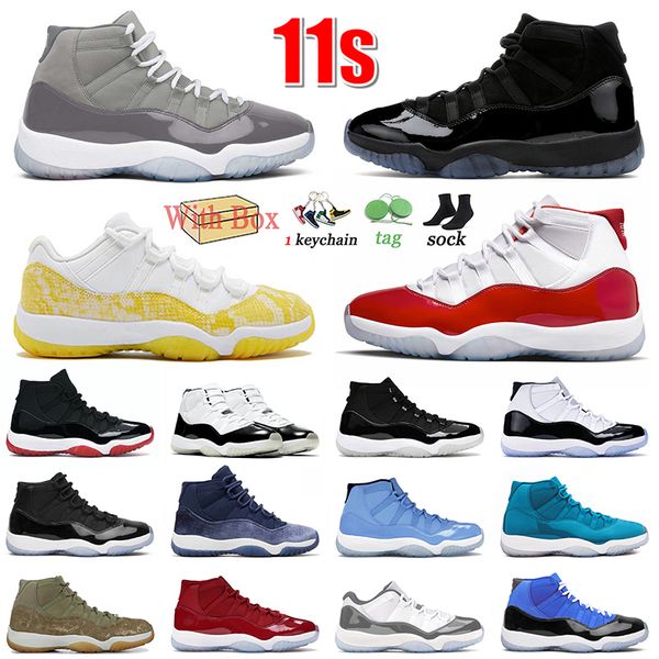 11s basketball shoes jumpman 11 og sneakers cool grey gamma blue tour yellow snakeskin cherry bred dmp concord high space jam trainers men w 
11s basketball shoes jumpman 11 og sneakers cool grey gamma blue tour yellow snakeskin cherry bred dmp concord high space jam trainers men w