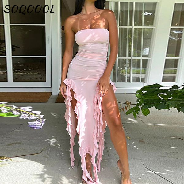 casual dresses summer maxi ruffle dress women vintage tassel split sleeveless backless bodycon beach party dresses elegant black vestido 230, Black;gray
casual dresses summer maxi ruffle dress women vintage tassel split sleeveless backless bodycon beach party dresses elegant black vestido 230, Black;gray