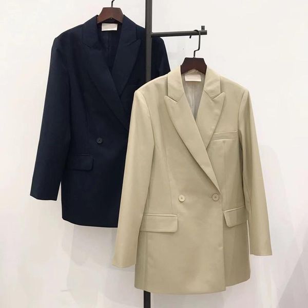 pants 2 colors women wool suit coat double breasted ladies long sleeve notched casual business blazer jacket autumn 2021 new, White
pants 2 colors women wool suit coat double breasted ladies long sleeve notched casual business blazer jacket autumn 2021 new, White
