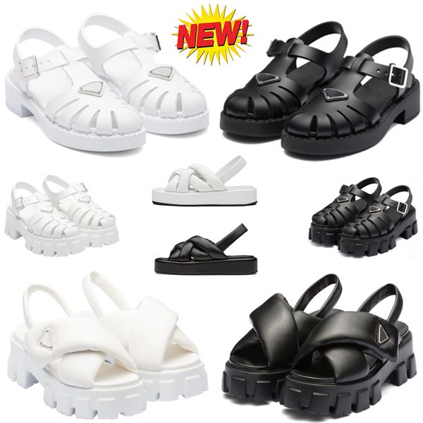 2023 foam rubber sandals thick sole upper with metal buckle thick bottom platform designer factory footwear retro beach loafers round toe sa, Black
2023 foam rubber sandals thick sole upper with metal buckle thick bottom platform designer factory footwear retro beach loafers round toe sa, Black