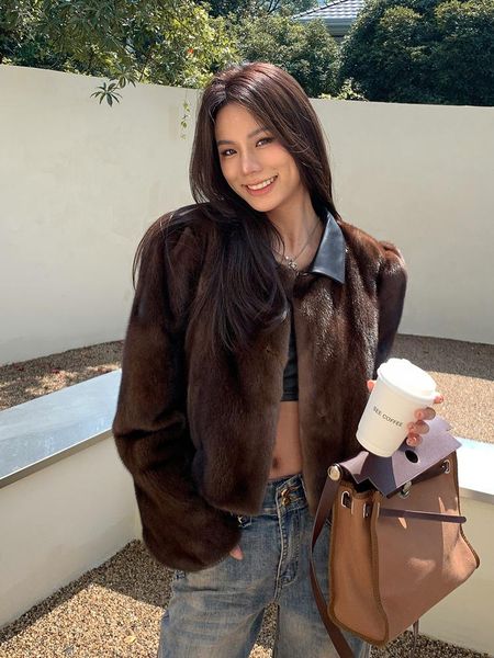 fur hdhohr 2022new natural mink fur coats women real mink fur coat outwearpark with fur female warm thick winter jacket, Black
fur hdhohr 2022new natural mink fur coats women real mink fur coat outwearpark with fur female warm thick winter jacket, Black