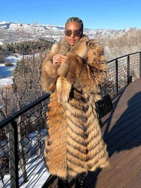 fur 213fur winter warm long fur coats womans real raccoon dog fur coat woman casacos de inverno feminino natural fur jackets femal, Black
fur 213fur winter warm long fur coats womans real raccoon dog fur coat woman casacos de inverno feminino natural fur jackets femal, Black