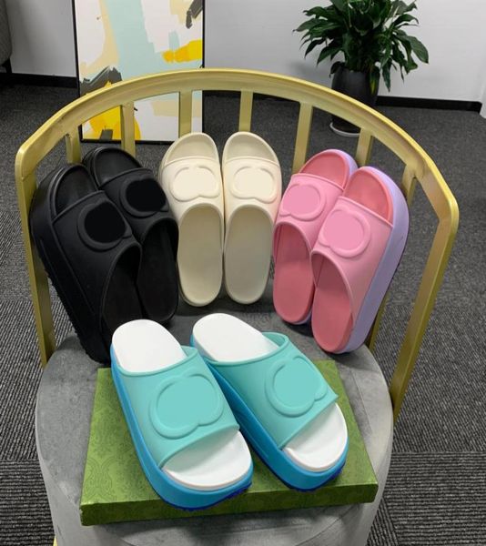 platform slippers sandal sliders macaron thick bottom thong slipper nonslip women wear soft bottom fashion flipflops beach size 2102353, Black
platform slippers sandal sliders macaron thick bottom thong slipper nonslip women wear soft bottom fashion flipflops beach size 2102353, Black