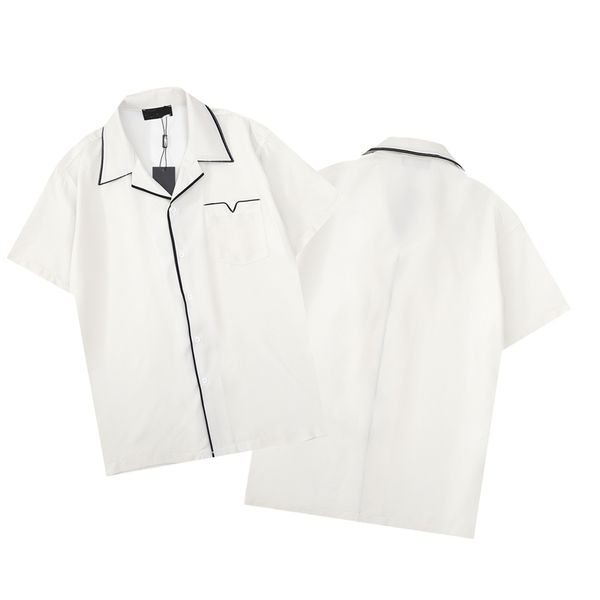 men's shirts design artistic youth short sleeve casual summer seaside fashion holiday sunshine proof polo couple same single breasted s, White;black
men's shirts design artistic youth short sleeve casual summer seaside fashion holiday sunshine proof polo couple same single breasted s, White;black
