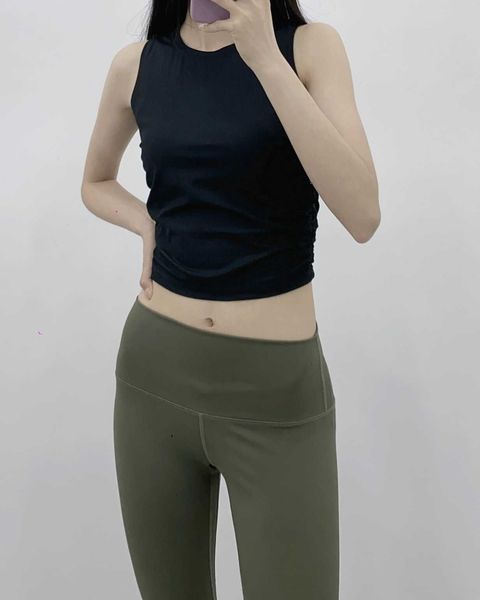 lu-212 thread yoga sports wide brim tank for women with breast covering summer elastic sleeveless vest shirt, White;red
lu-212 thread yoga sports wide brim tank for women with breast covering summer elastic sleeveless vest shirt, White;red