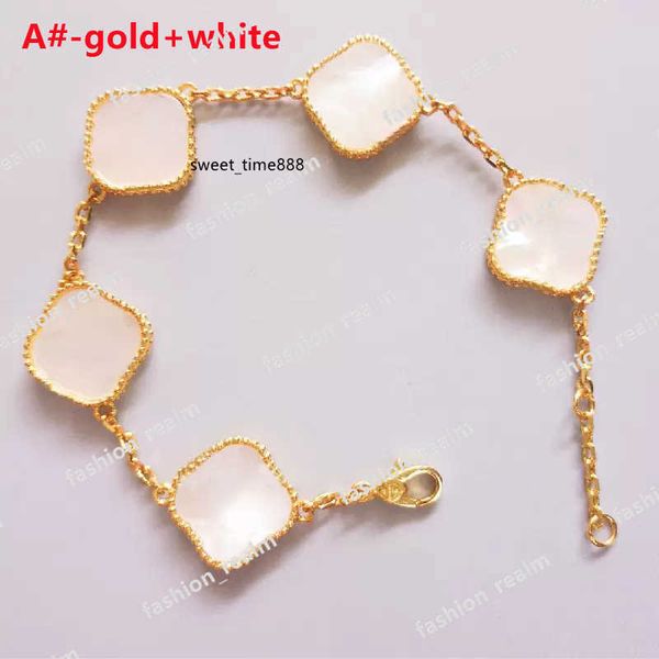 love bracelet four leaf clover bracelets classic elegant five flowers gold rose charm bracelet stainless steel link chain wedding designer j, Golden;silver
love bracelet four leaf clover bracelets classic elegant five flowers gold rose charm bracelet stainless steel link chain wedding designer j, Golden;silver