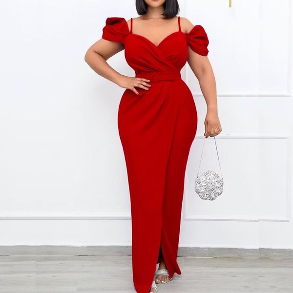 multi-color multi-size summer dress new suspender off-the-shoulder v-neck pleated waist split women's dress /s-3xl, Black;gray
multi-color multi-size summer dress new suspender off-the-shoulder v-neck pleated waist split women's dress /s-3xl, Black;gray