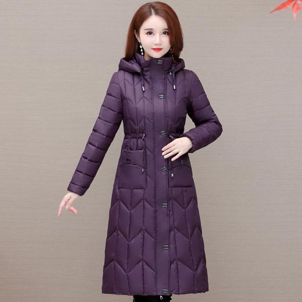 leather 2022 new winter jacket women casual thicken warm long cotton padded coat female winter parka solid zipper overcoat, Black
leather 2022 new winter jacket women casual thicken warm long cotton padded coat female winter parka solid zipper overcoat, Black