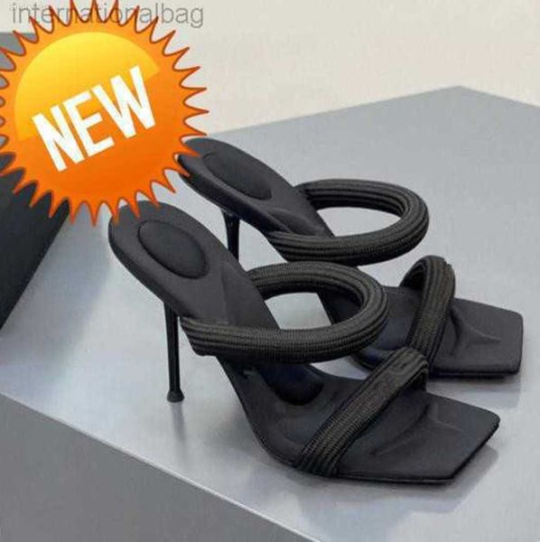 2022 luxury a wang webbing black high heel slippers and sandals women new soft bottom stiletto high-heeled cat heels ladies banquet holiday9
2022 luxury a wang webbing black high heel slippers and sandals women new soft bottom stiletto high-heeled cat heels ladies banquet holiday9