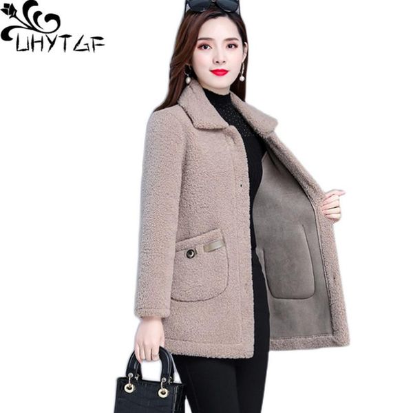 fur uhytgf middleaged mother autumn winter jacket women lamb wool warm short faux fur coat korean casual 5xl loose size outwear1847, Black
fur uhytgf middleaged mother autumn winter jacket women lamb wool warm short faux fur coat korean casual 5xl loose size outwear1847, Black