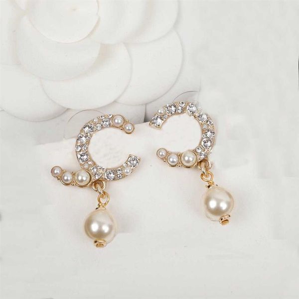 2022 charm stud earring with diamond and nature shell beads for women wedding jewelry gift have box stamp ps7188328e, Golden
2022 charm stud earring with diamond and nature shell beads for women wedding jewelry gift have box stamp ps7188328e, Golden
