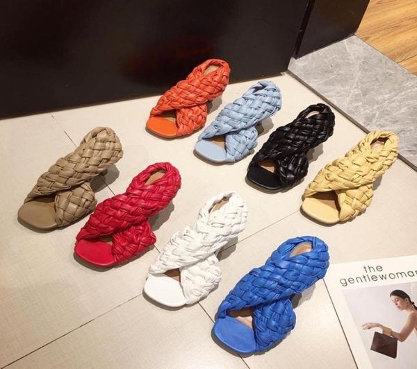 2021 leather braided high heel sandals women runway party shoes woman cross weave mules shoes thin heel sandals woman8266957, Black
2021 leather braided high heel sandals women runway party shoes woman cross weave mules shoes thin heel sandals woman8266957, Black