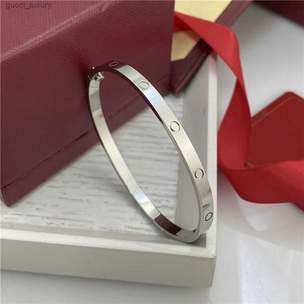 4mm thin sixth generation love bracelet high end luxury fashion screwdriver bracelet designer bracelets men and women titanium steel christm, Black
4mm thin sixth generation love bracelet high end luxury fashion screwdriver bracelet designer bracelets men and women titanium steel christm, Black
