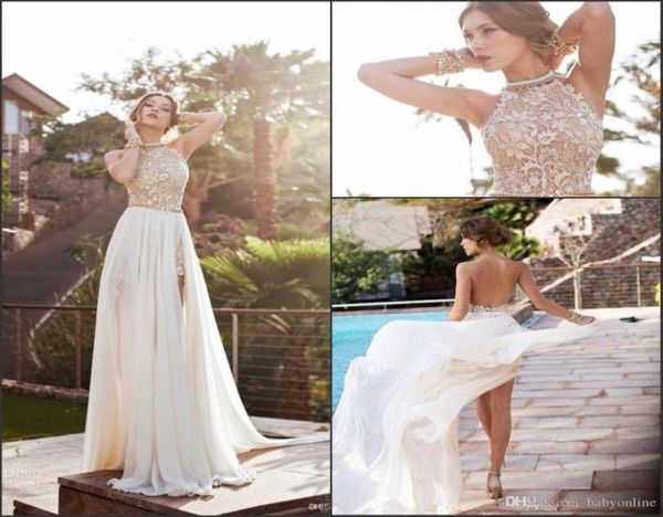 bohemian sheath wedding dresses a line halter neck backless high side split appliques lace chiffon beach bridal gowns cps2316257730, White
bohemian sheath wedding dresses a line halter neck backless high side split appliques lace chiffon beach bridal gowns cps2316257730, White