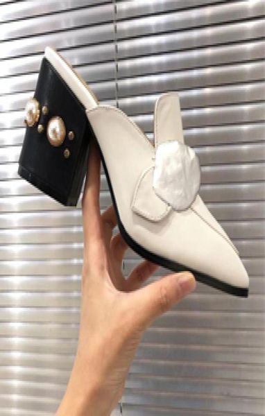 classic women slippers soft cowhide metal heeled woman shoe beach lazy slippers designer pearl cartoon slippers large size us511 2806516, Black
classic women slippers soft cowhide metal heeled woman shoe beach lazy slippers designer pearl cartoon slippers large size us511 2806516, Black