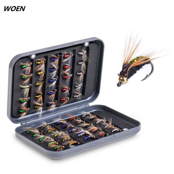 new style reservoir fishing fly hook baits 5 colors 50 pieces pack insect bait luya fly fishing hook
new style reservoir fishing fly hook baits 5 colors 50 pieces pack insect bait luya fly fishing hook