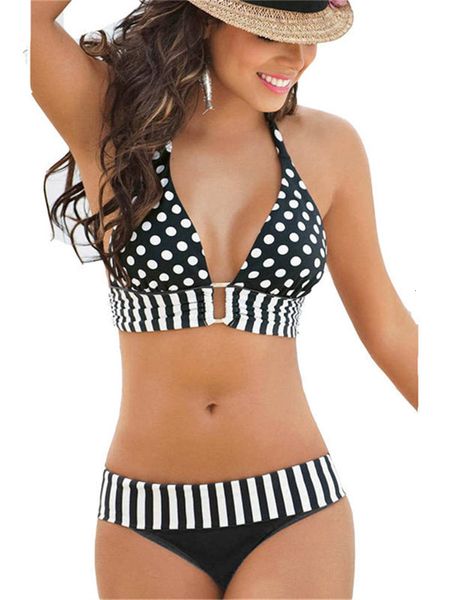 women's swimwear new bikinis bandage swimming suit for women push up dot swimsuit swimwear women bathing suit brazil swim beach wear 23, White;black
women's swimwear new bikinis bandage swimming suit for women push up dot swimsuit swimwear women bathing suit brazil swim beach wear 23, White;black