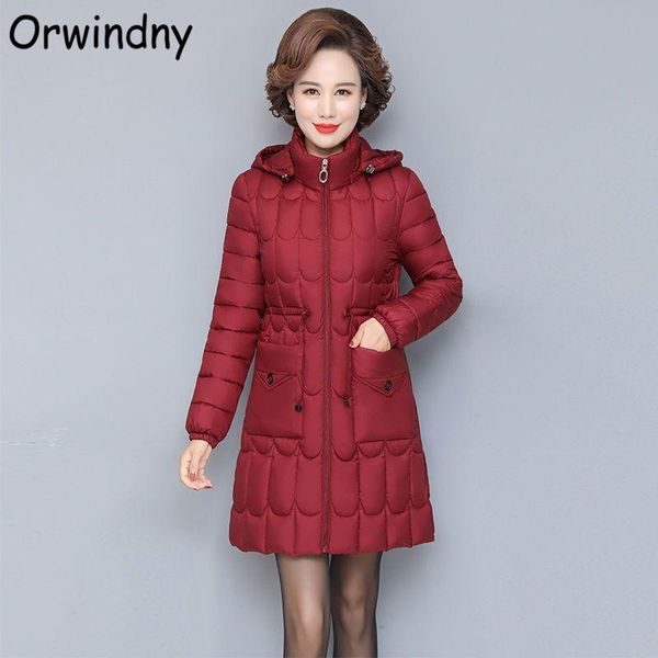 leather long parkas women hooded ultralight autumn and winter jackets l6xl mother clothing jaqueta feminina slim fashion coats orwindny, Black
leather long parkas women hooded ultralight autumn and winter jackets l6xl mother clothing jaqueta feminina slim fashion coats orwindny, Black