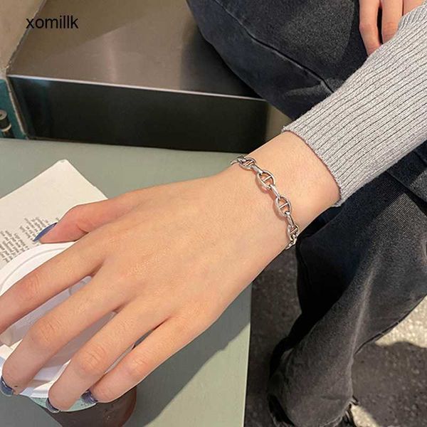 hermm designer bracelet ins wind pig nose chain opening adjustable bracelet female student hip hop punk hollow couple, Golden;silver
hermm designer bracelet ins wind pig nose chain opening adjustable bracelet female student hip hop punk hollow couple, Golden;silver