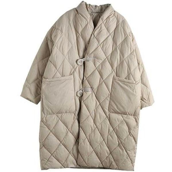 leather 2021 winter new arrivals women's cotton coats diamond lattice block big size female long parkas loose lady overcoats clothes, Black
leather 2021 winter new arrivals women's cotton coats diamond lattice block big size female long parkas loose lady overcoats clothes, Black