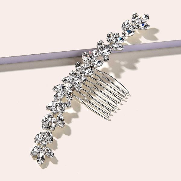 wedding hair jewelry simple hair combs hair accessories for women bride rhinestone hairpins clips bridal wedding headdress tocados para cabe, Slivery;golden
wedding hair jewelry simple hair combs hair accessories for women bride rhinestone hairpins clips bridal wedding headdress tocados para cabe, Slivery;golden