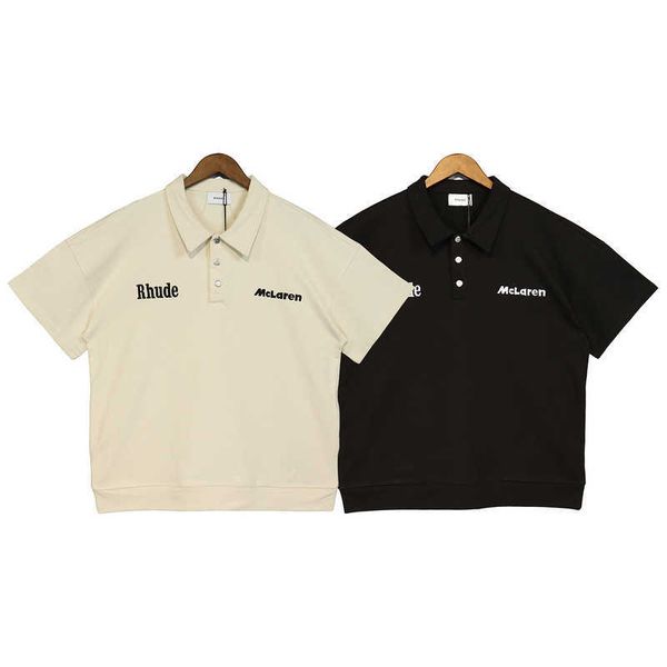 designer fashion clothing polos tshirt rhude trend brand 22aw new chest letter embroidery high street loose loop polo shirt loose oversize s, White;black
designer fashion clothing polos tshirt rhude trend brand 22aw new chest letter embroidery high street loose loop polo shirt loose oversize s, White;black
