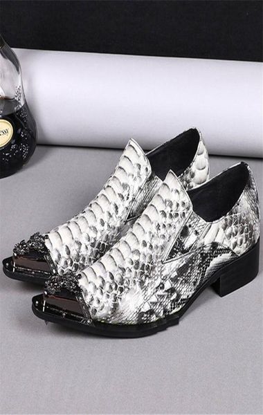 mens oxford dress shoes print snakeskin shoes men steel pointed toe slip on shoes leather men spring chaussures1402364, Black
mens oxford dress shoes print snakeskin shoes men steel pointed toe slip on shoes leather men spring chaussures1402364, Black
