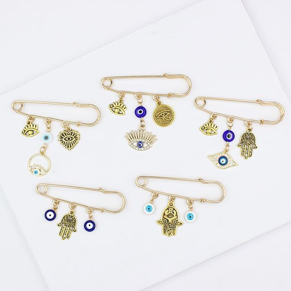 wholesale hamsa hand brooch rhinestone white blue evil eye safety pin for friends and family gift lucky jewelry badge new, Gray
wholesale hamsa hand brooch rhinestone white blue evil eye safety pin for friends and family gift lucky jewelry badge new, Gray