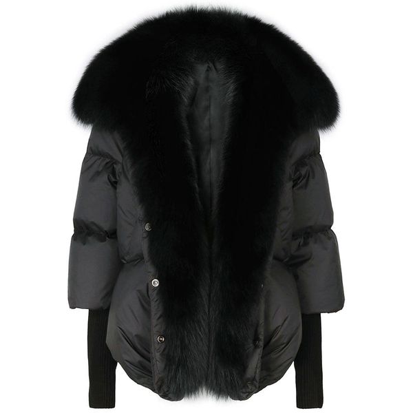 jackets yoloagain oversized winter warm real fox fur collar black down coat women puffer outerwear jackets 2022 autumn winter, Black;brown
jackets yoloagain oversized winter warm real fox fur collar black down coat women puffer outerwear jackets 2022 autumn winter, Black;brown