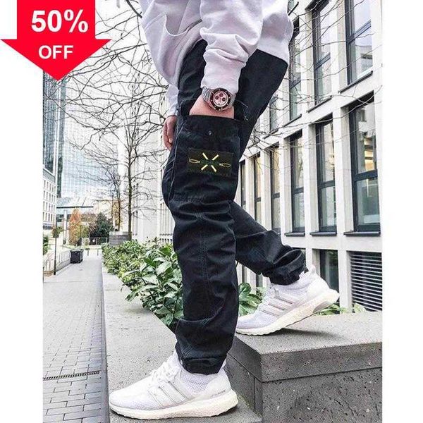 men s sweatpants overalls retro brand pant men outdoor travel multi-pocket ykk zipper elastic webbing badge design perfect details trousers, Black
men s sweatpants overalls retro brand pant men outdoor travel multi-pocket ykk zipper elastic webbing badge design perfect details trousers, Black