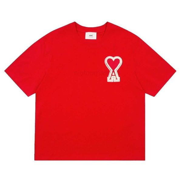 t shirts for men women summer amis clothes embroidery short sleeved t-shirt embroidered couple with big heart and round neck loose fitting v, White;black
t shirts for men women summer amis clothes embroidery short sleeved t-shirt embroidered couple with big heart and round neck loose fitting v, White;black