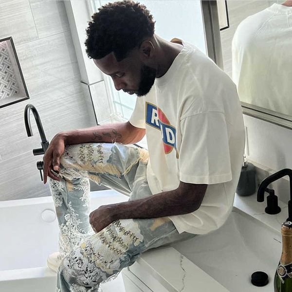2023 newdesigner fashion clothing tees hip hop tshirts american trendy brand rhude men women's couples loose high street loose t-shirt, White;black
2023 newdesigner fashion clothing tees hip hop tshirts american trendy brand rhude men women's couples loose high street loose t-shirt, White;black