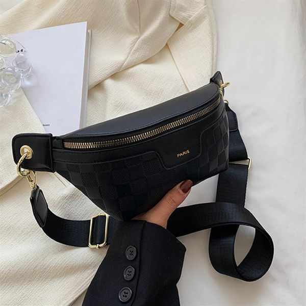 chest bag women designers elegant plaid pu leather waist bags for womens waist packs stylish fanny pack wide strap crossbody 031271u
chest bag women designers elegant plaid pu leather waist bags for womens waist packs stylish fanny pack wide strap crossbody 031271u