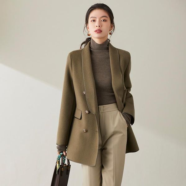 fur suit wool coat women autumn medium long black 100% wool coat 2022 new winter shawl collar fashion casual loose coat handsewn
fur suit wool coat women autumn medium long black 100% wool coat 2022 new winter shawl collar fashion casual loose coat handsewn