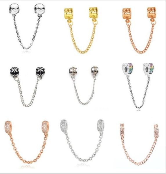 2019 new crystal safety chain charms beads fits authentic 925 sterling silver pandora bracelets jewelry diy accessories 8 style wo8074992, Black
2019 new crystal safety chain charms beads fits authentic 925 sterling silver pandora bracelets jewelry diy accessories 8 style wo8074992, Black