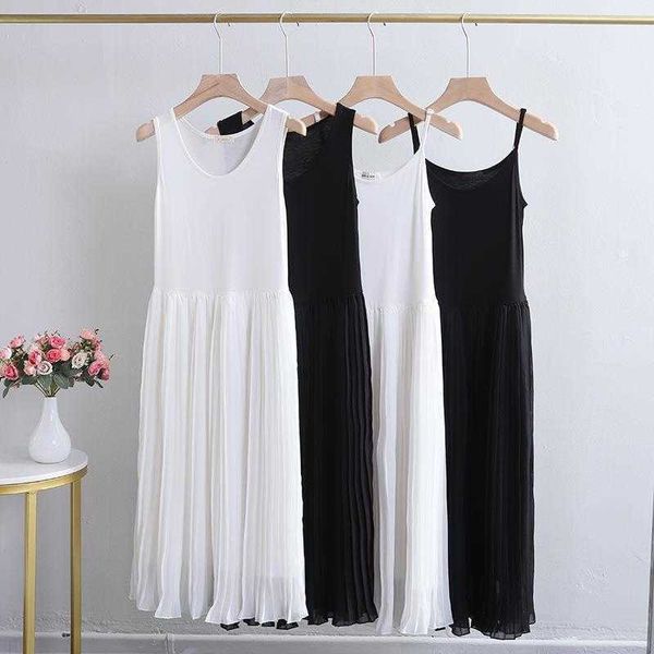 autumn and winter chiffon dress pleated fairy korean style modal stitching, Black;gray
autumn and winter chiffon dress pleated fairy korean style modal stitching, Black;gray