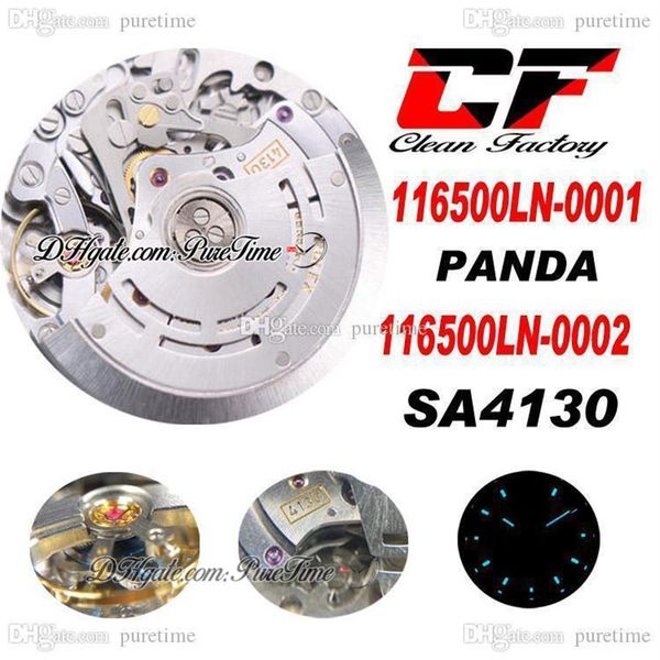clean cf v3 116500 sa4130 automatic chronograph mens watch black ceramics bezel white dial 904l oystersteel bracelet super edition2614, Slivery;brown
clean cf v3 116500 sa4130 automatic chronograph mens watch black ceramics bezel white dial 904l oystersteel bracelet super edition2614, Slivery;brown
