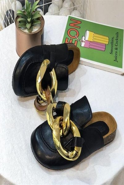 2021 brand design women slipper fashion big gold chain sandals shoes round toe slip on mules flat heel casual slides flip f x05234456759, Black
2021 brand design women slipper fashion big gold chain sandals shoes round toe slip on mules flat heel casual slides flip f x05234456759, Black