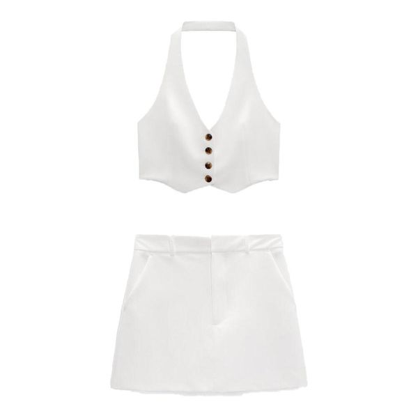 dress zach aiisa's new summer fashion temperament white backless slim short + allmatch casual pocket high waist culottes
dress zach aiisa's new summer fashion temperament white backless slim short + allmatch casual pocket high waist culottes