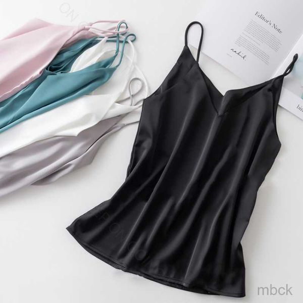 women's tanks camis v-neck satin beauty back camisole women's outer wear off-shoulder bottoming shirt looks thin and all-match new, White
women's tanks camis v-neck satin beauty back camisole women's outer wear off-shoulder bottoming shirt looks thin and all-match new, White