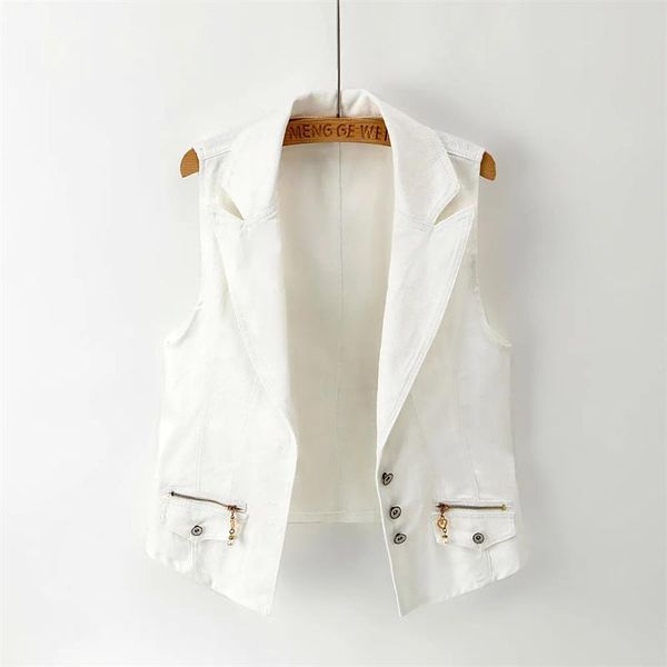 vests 2022 new denim vest women jacket coat korean spring autumn sleeveless woman jacket denim jeans vest waistcoats cowboy, Black;white
vests 2022 new denim vest women jacket coat korean spring autumn sleeveless woman jacket denim jeans vest waistcoats cowboy, Black;white